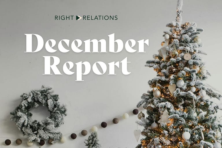 December Right Now Report