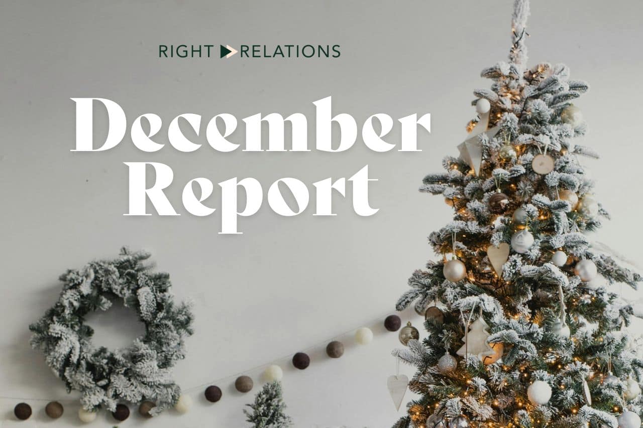 December Right Now Report
