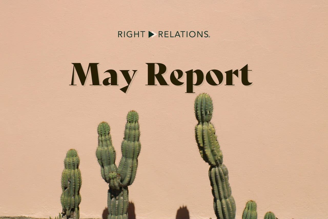 May Right Now Report above cacti